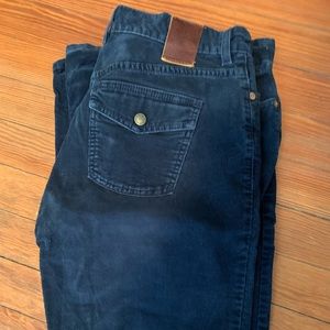 Lucky Blue Corduroy “Mollie” Button-fly Jeans